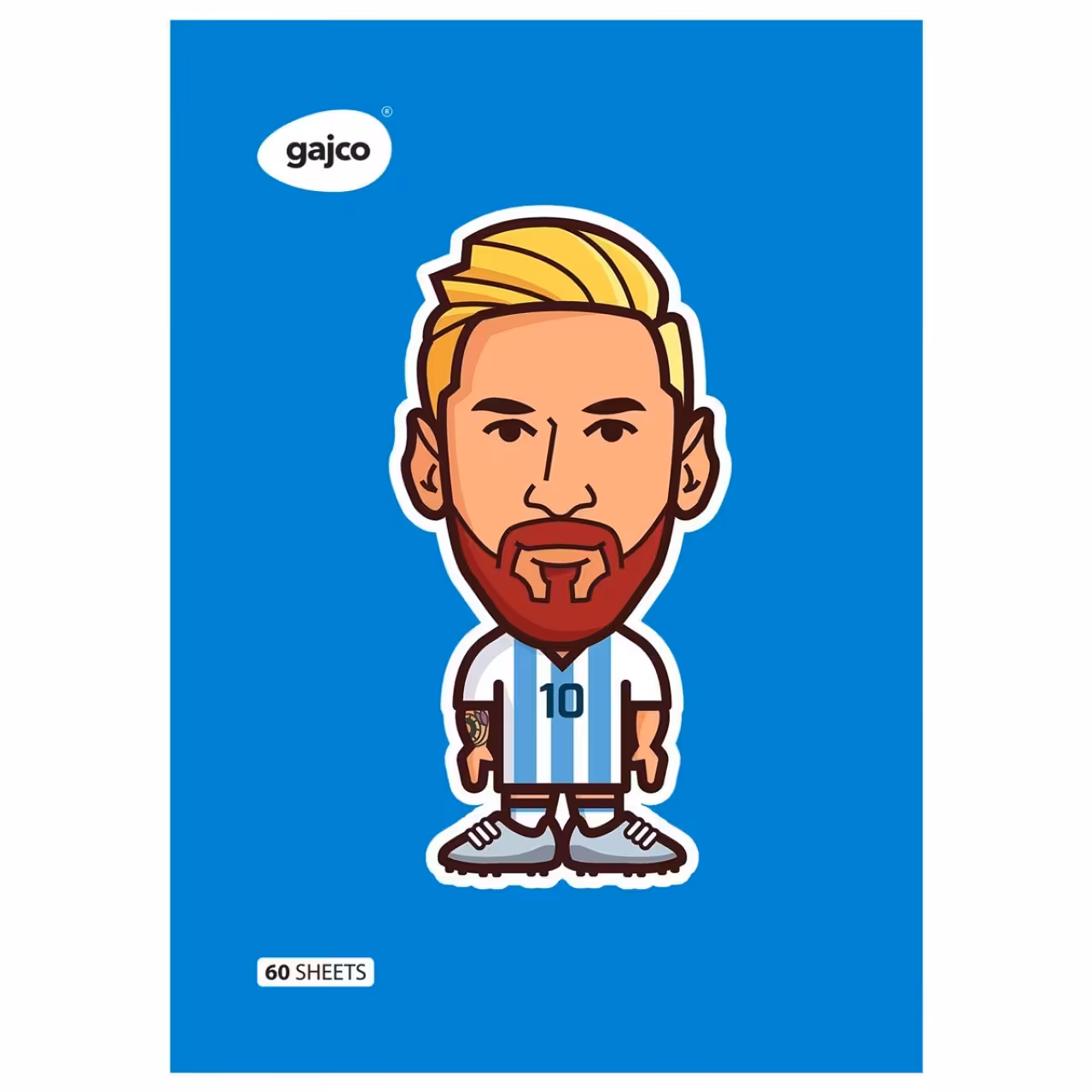 دفتر 60 برگ گاجکو طرح کارتونی مسی در آرژانتین با رایحه شکلات