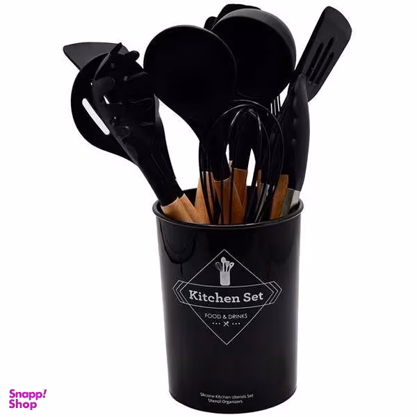 سرویس کفگیر و ملاقه 12 پارچه کیچن ست مدل UNT45