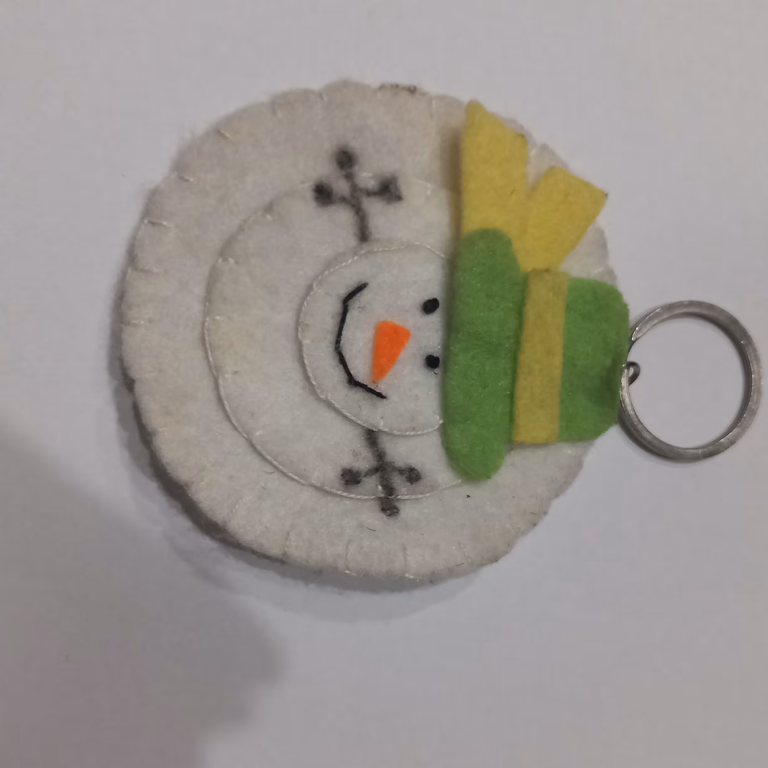 جاکلیدی نمدی آدم برفی