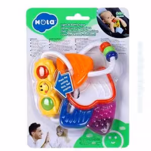 دندانگیر چراغ دار طرح جاکلیدی هولی تویز Huile toys