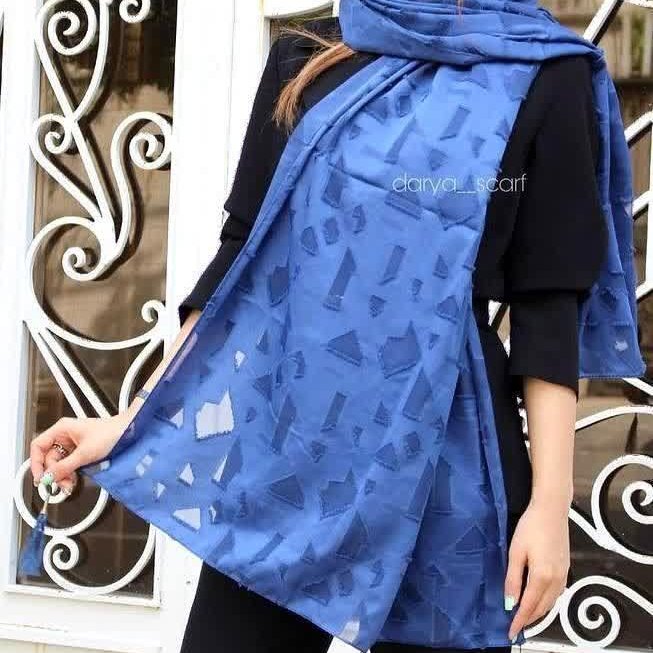 شال مجلسی هندسی شیک