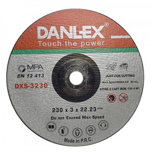 دنلکس صفحه سنگ برش فیبری دو کاره (آهن و استیل) 22.2*3*230 کد DXC-3230