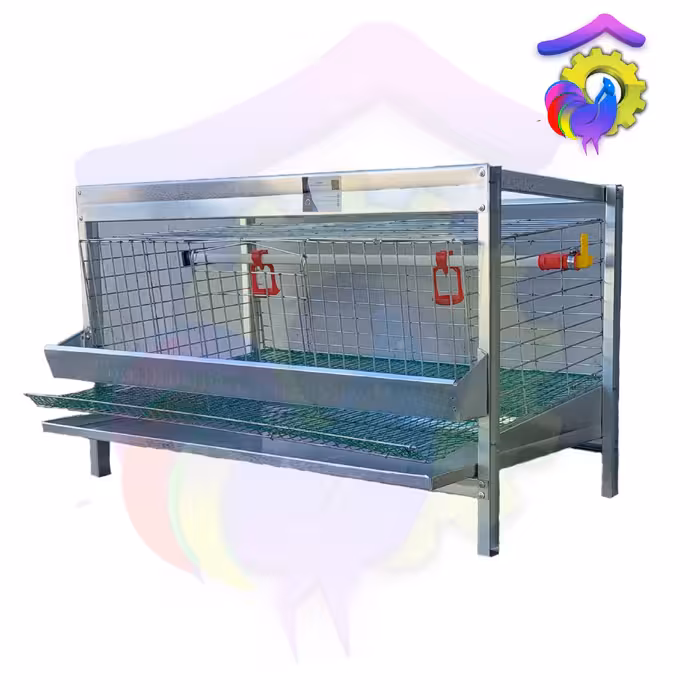 قفس کبک یک طبقه خانگی تمام گالوانیزه ارسال باربری پس کرایه