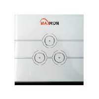 کلید لمسی سه کلید هوشمند مکسرون MX-SH-WS3-01