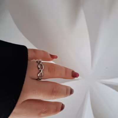 انگشتر مدل زنجیر