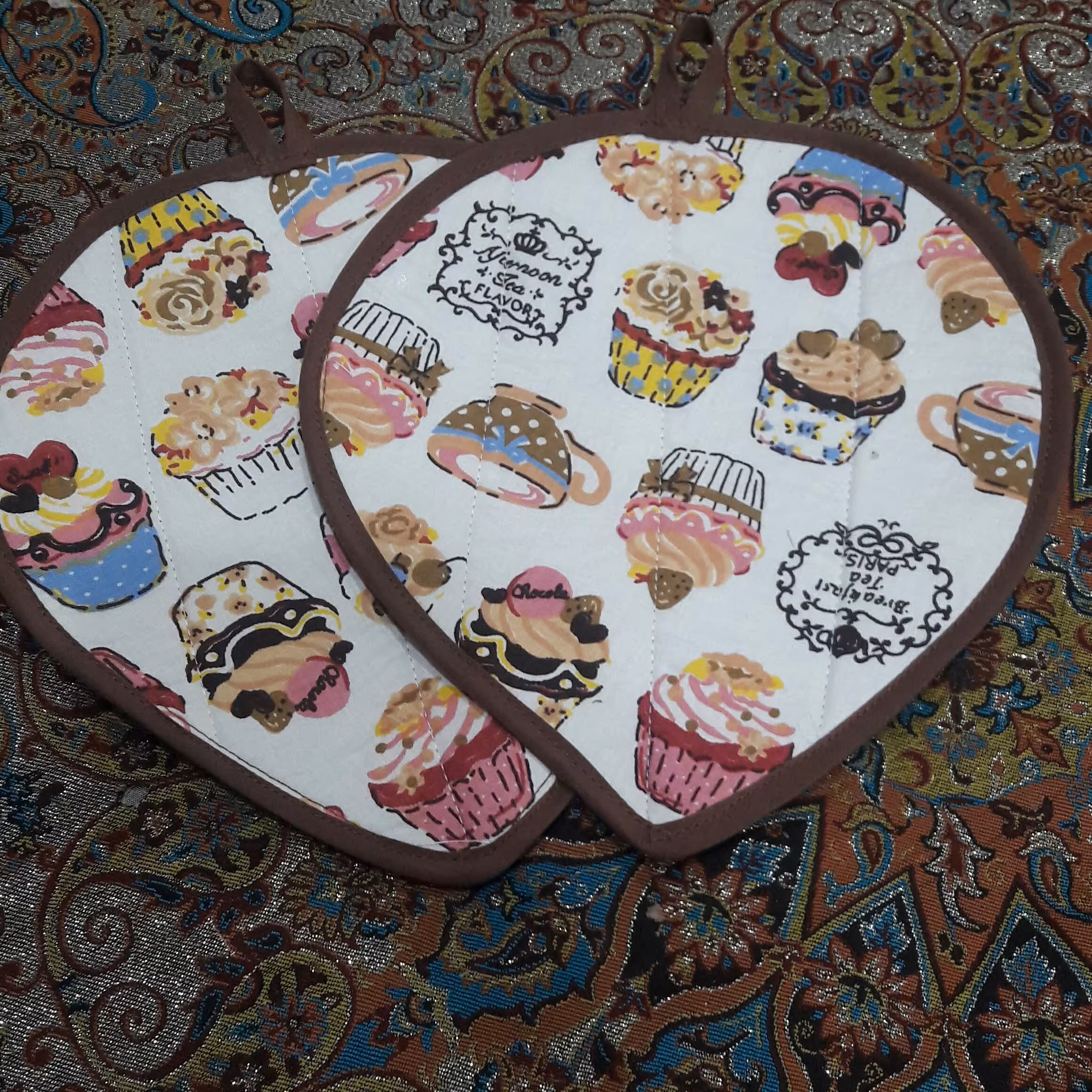 دستگیره طرح برگ یک جفت