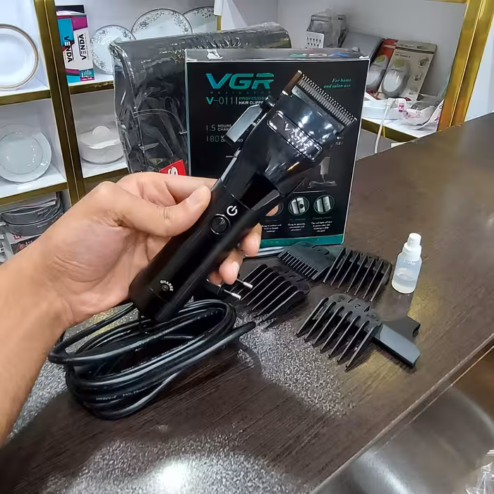 ماشین اصلاح موی سر و صورت وی جی ار مدل V-011