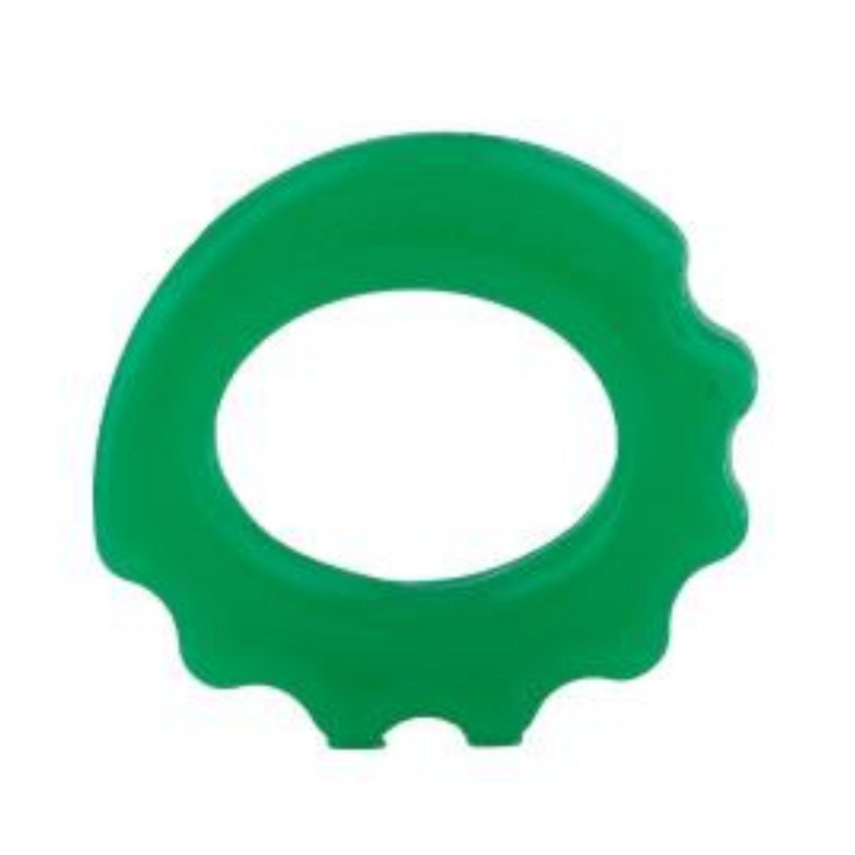 حلقه تقویت مچ لاستیکی مدل انگشتی رنگ سبز