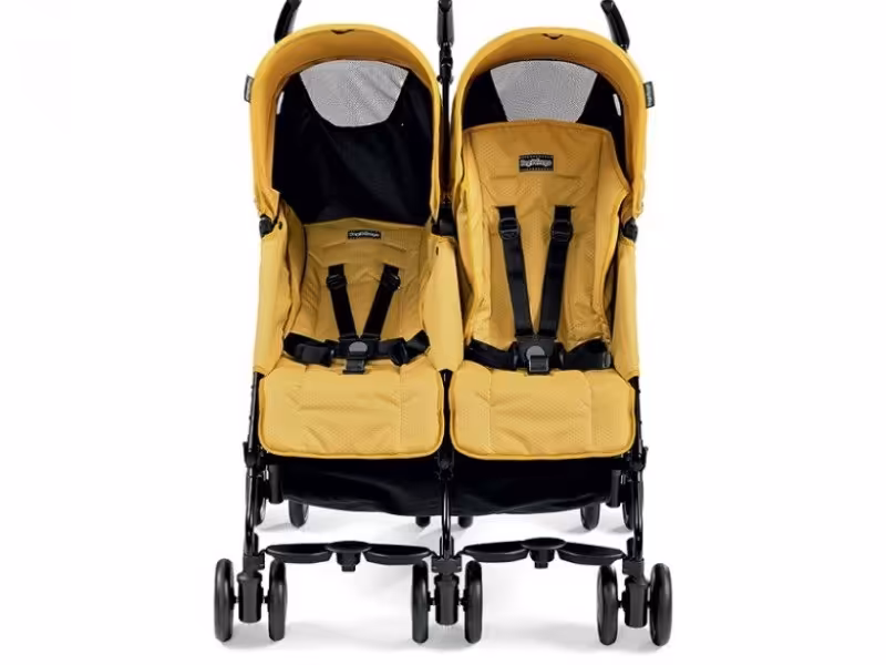 کالسکه peg peregoمدل Pliko Mini Twin رنگ mod yellow