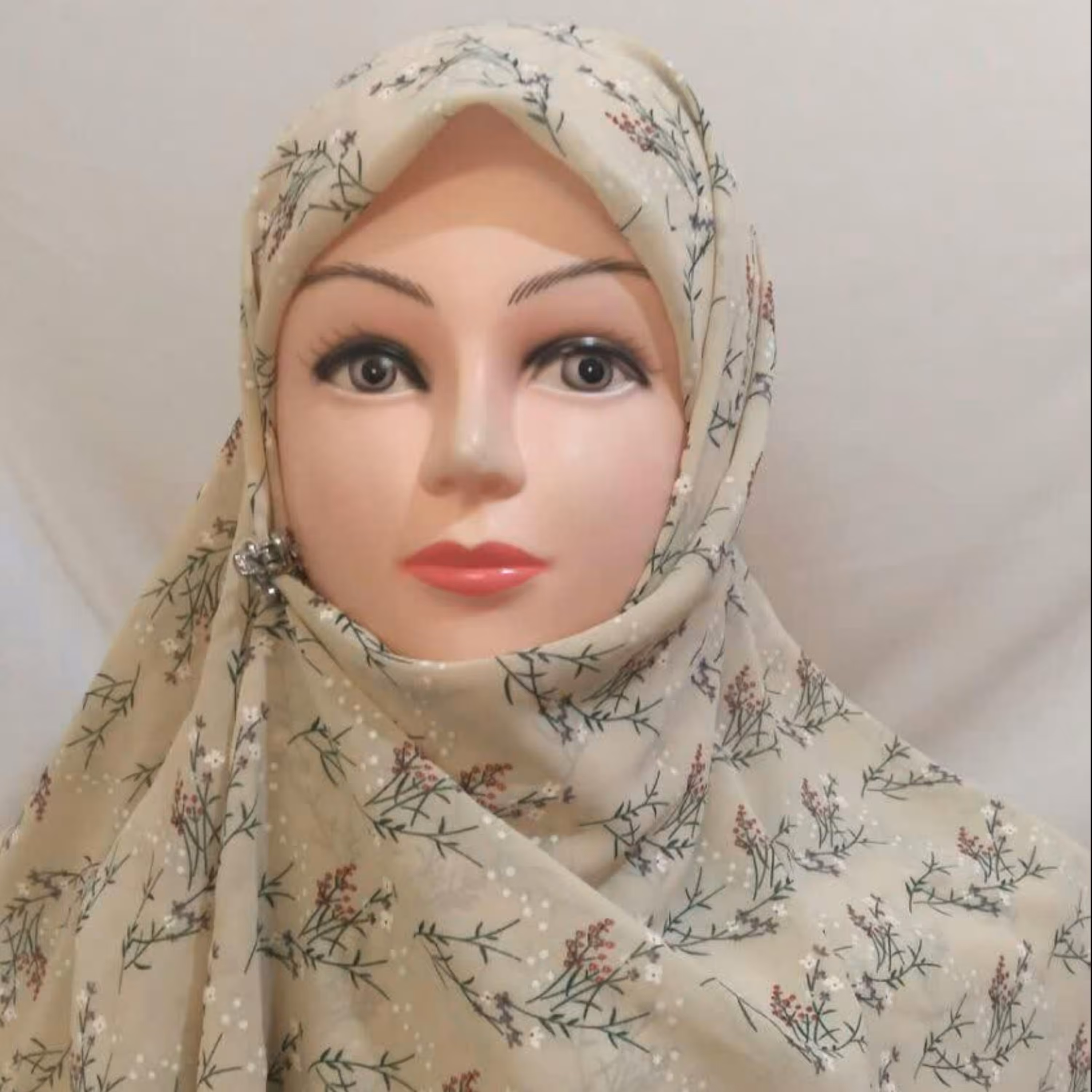 ست روسری و ساق حریر نوجوان 5