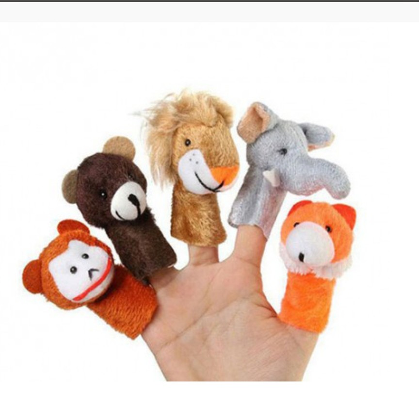 عروسک انگشتی حیوانات جنگل