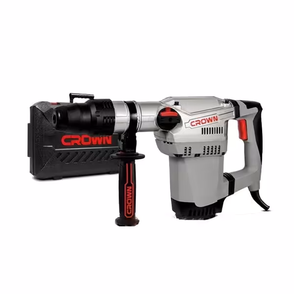 دریل بتن کن 40 میلی متر 1250 وات 10 ژول 5 شیار نسل جدید کرون مدل CT18118