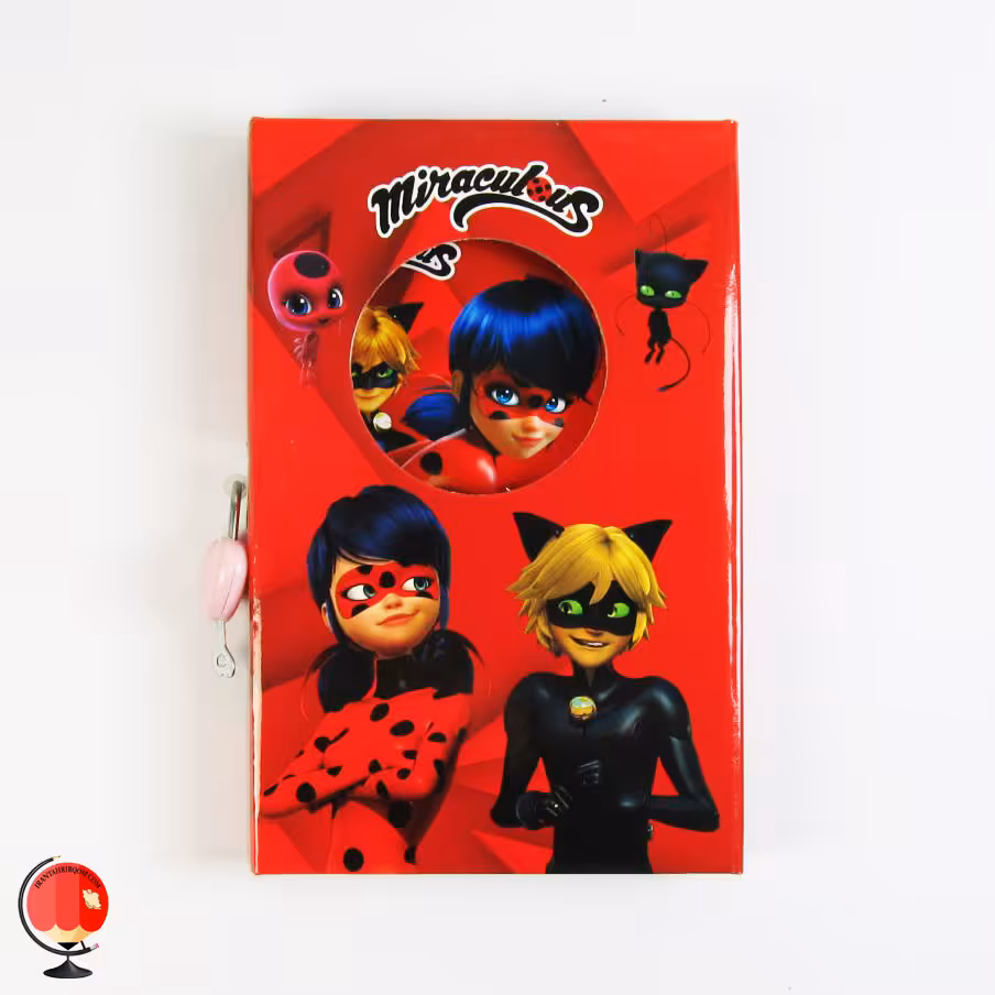 دفتر خاطرات قفل دار طرح پسر گربه ای