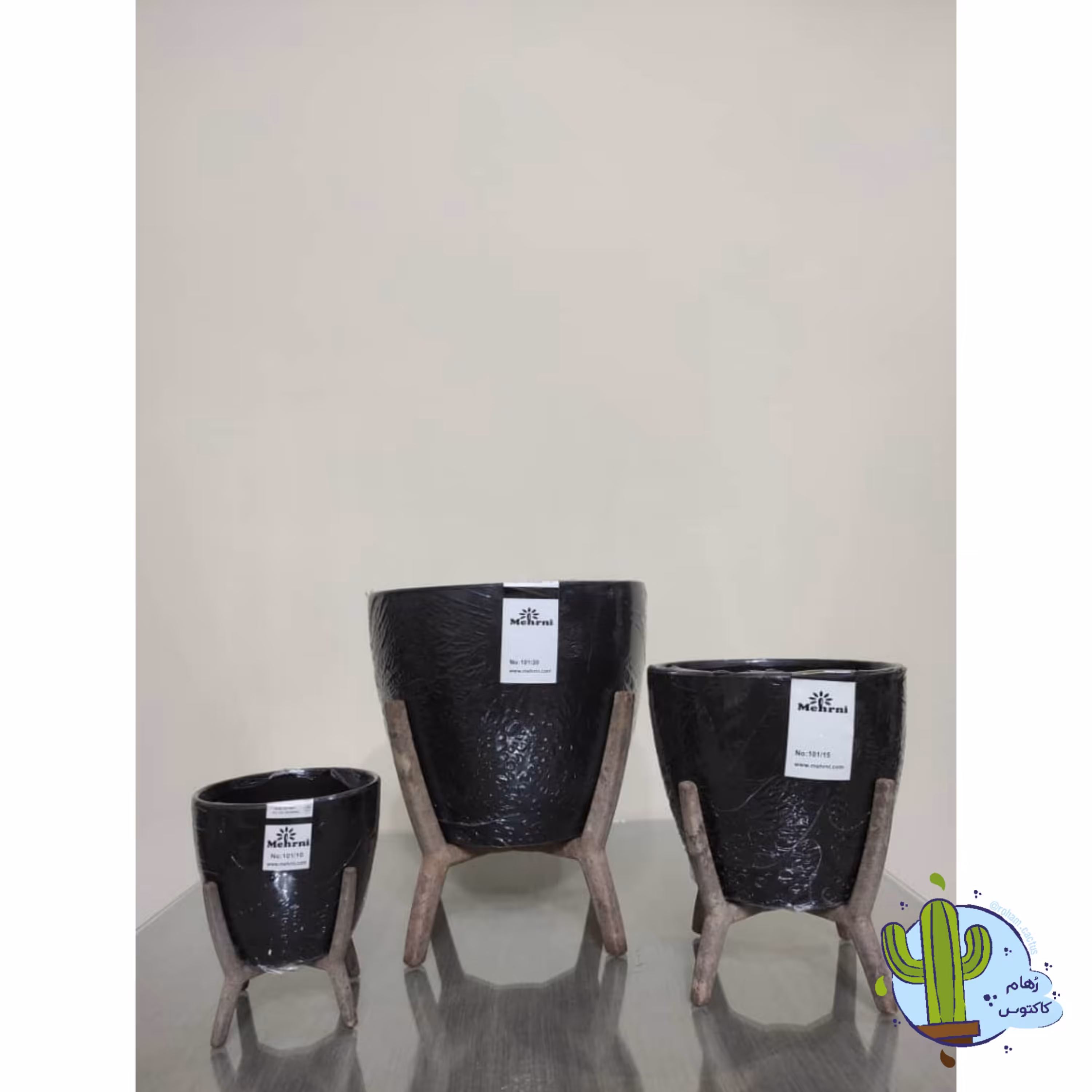 پایه گلدان مهرنی مدل 201 سایز 20