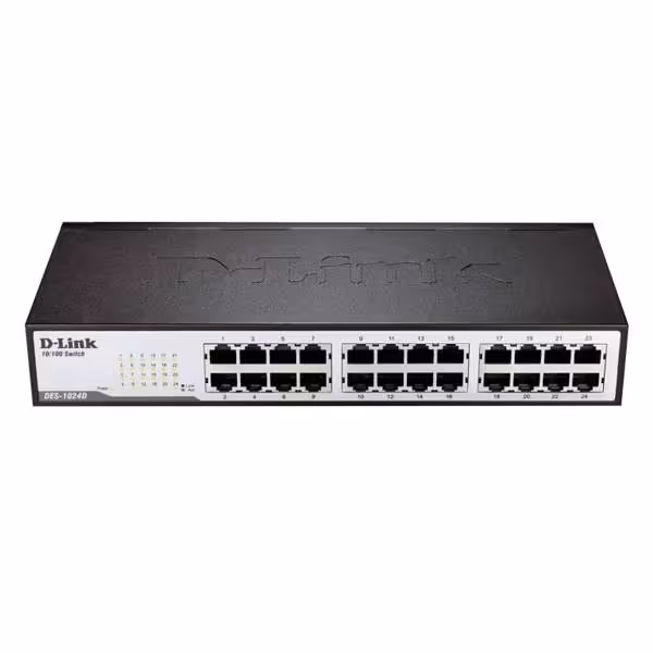 سوییچ 24 پورت گیگابیتی، غیر مدیریتی و دسکتاپ دی-لینک مدل DGS-1024C