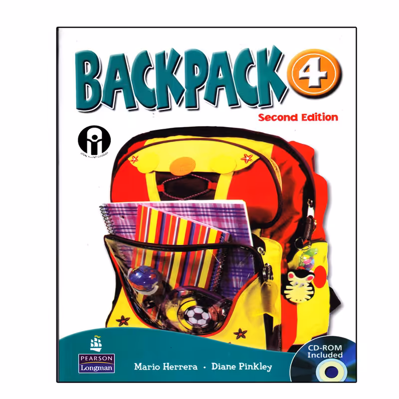 کتاب Backpack 4 Second Edition اثر Marrio Herrera And Diane Pinkley انتشارات الوندپویان
