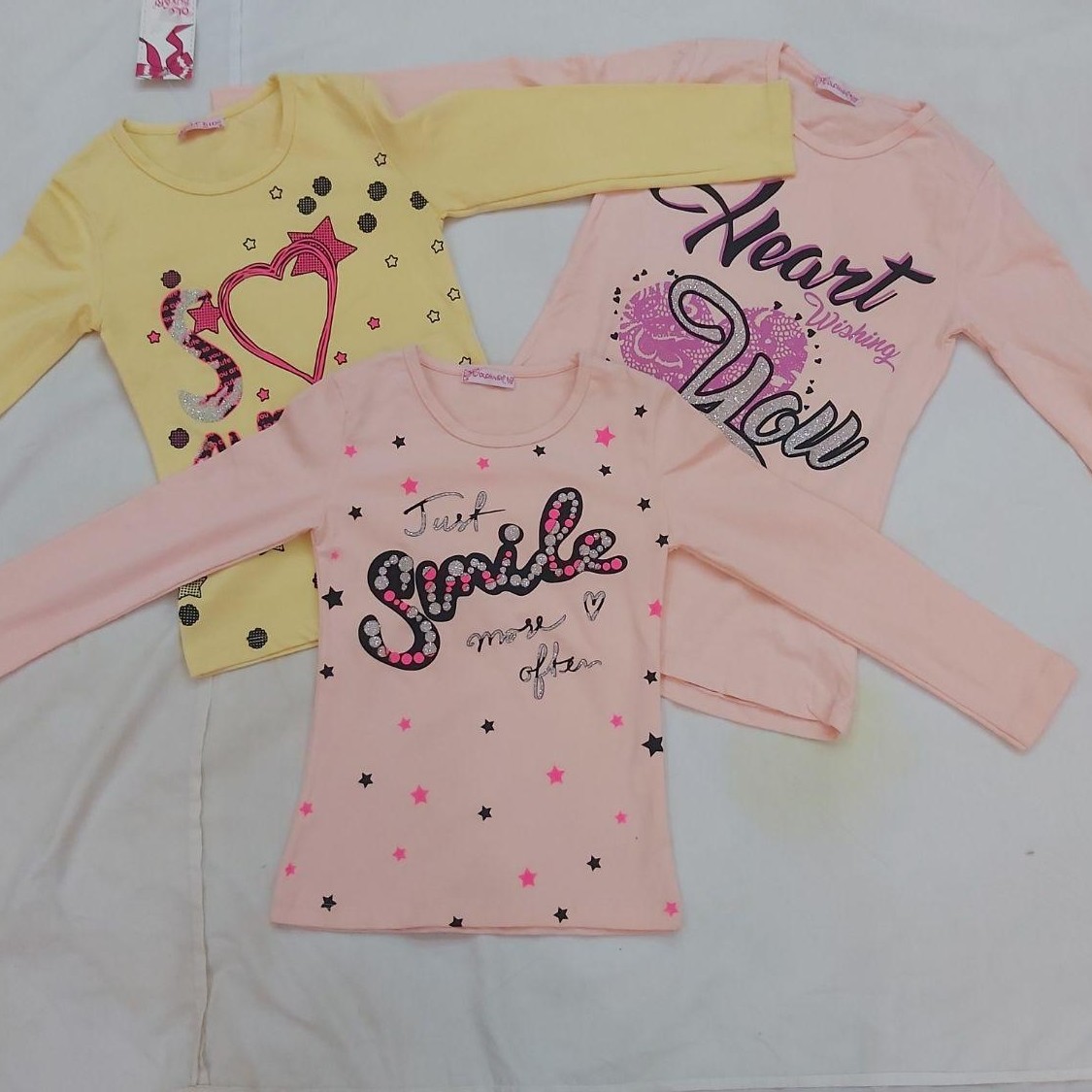 بلوز تک آستین بلند دخترانه