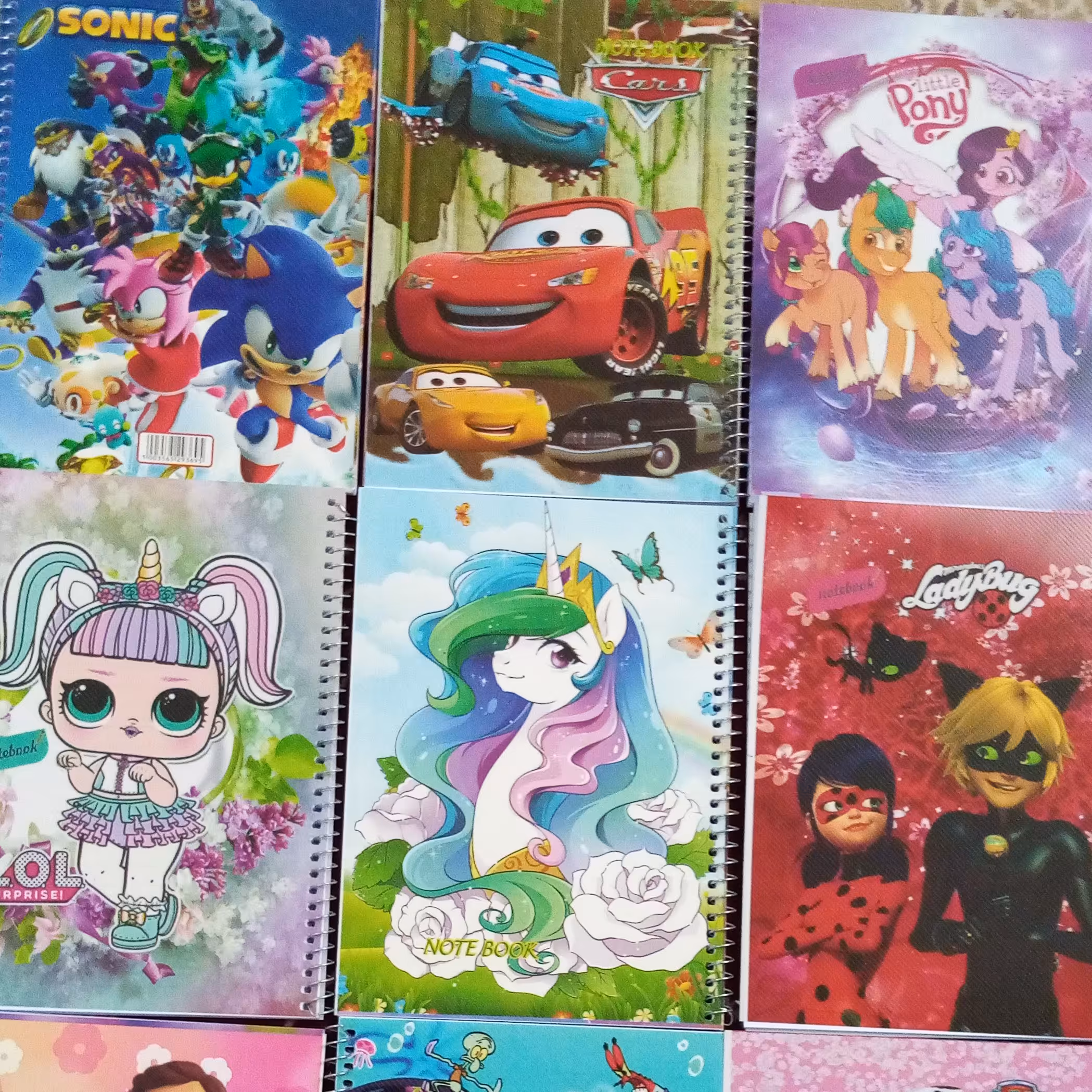 دفتر سیمی 50برگ خط دار  جنس خوب