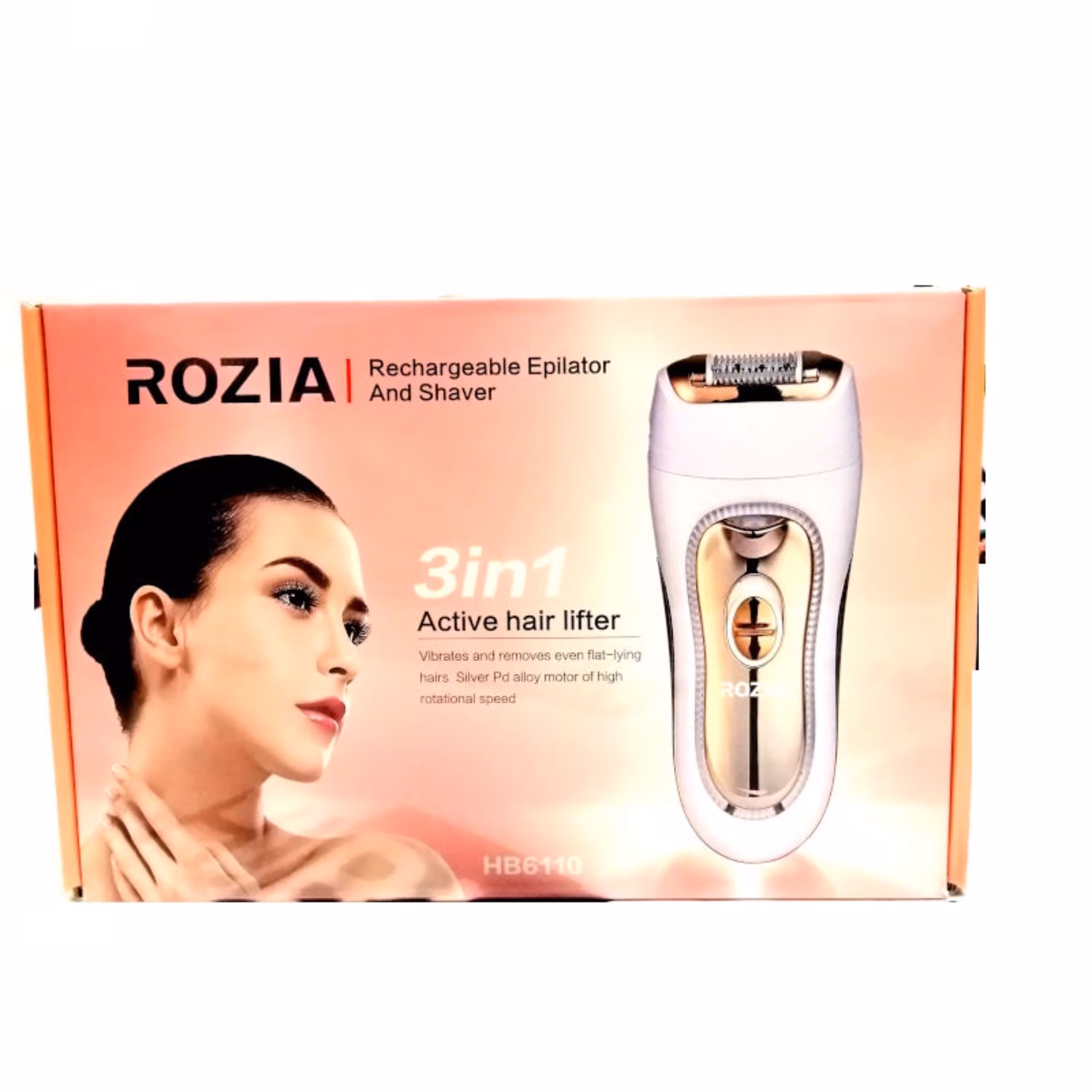 اپیلاتور روزیا rozia مدل HB6110 اپیلیدی