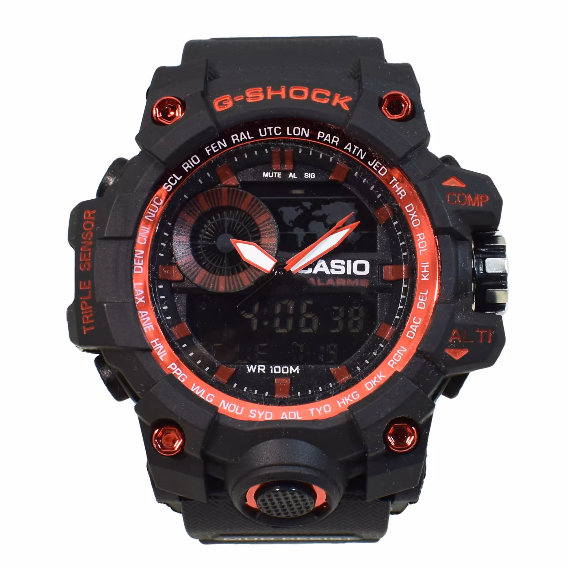 CASIO G- SHOCK GG-1000 کاسیو جی شاک  H جدید دوزمانه