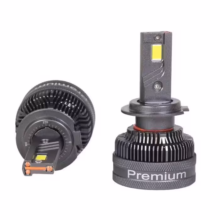 هدلایت دو طرفه پریمیوم مدل P120 پایه H7 با دو سال گارانتی