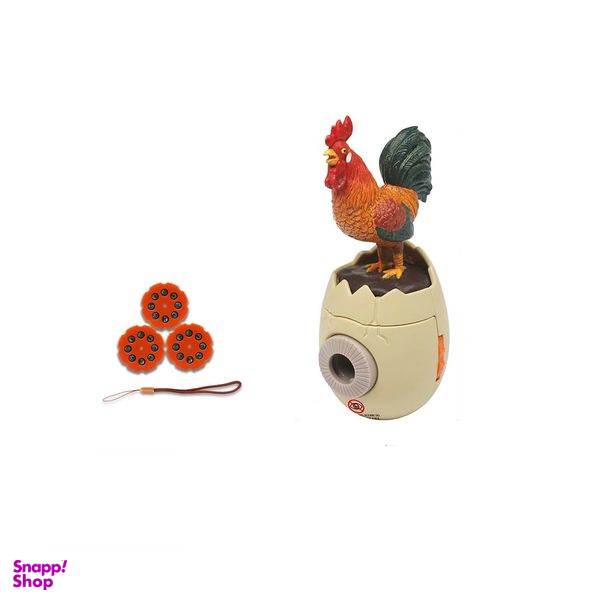 بازی آموزشی حیوانات مدل پروژکتور حیوانات طرح خروس کد JI110