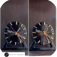 ساعت رومیزی رزینی