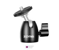 سر سه پایه دوربین با مادگی 1.4 و 3.8 اینچ سایز بزرگ Zomei