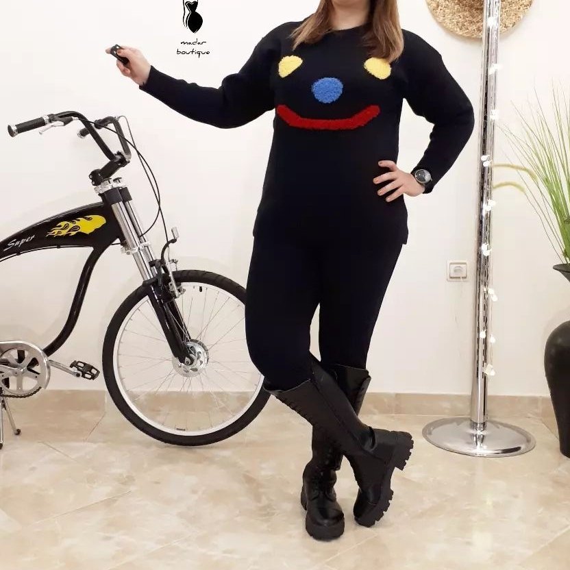 تونیک استیکری وارداتی سایز فری مناسب 36 تا 48