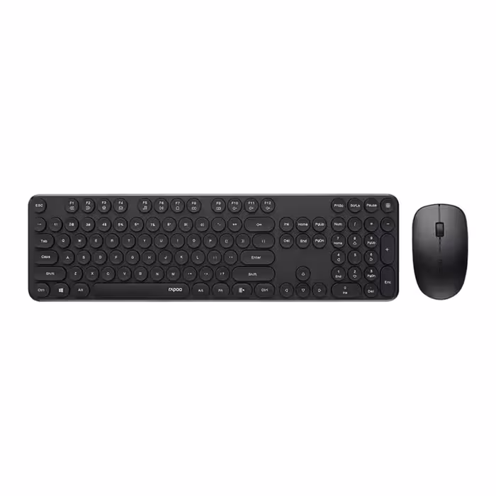 قیمت و خرید کیبورد و ماوس بی‌سیم رپو مدل X260S | یاس ارتباط