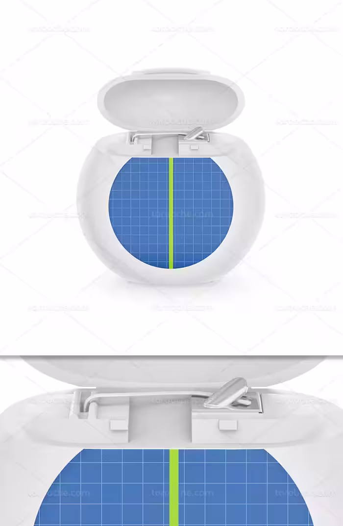 موکاپ نخ دندان PSD | گرافیک با طعم تربچه