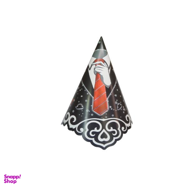 کلاه تولد طرح کراوات بسته 8 عددی