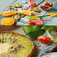 عکس بستنی میوه ای با کیفیت | گرافیک با طعم تربچه