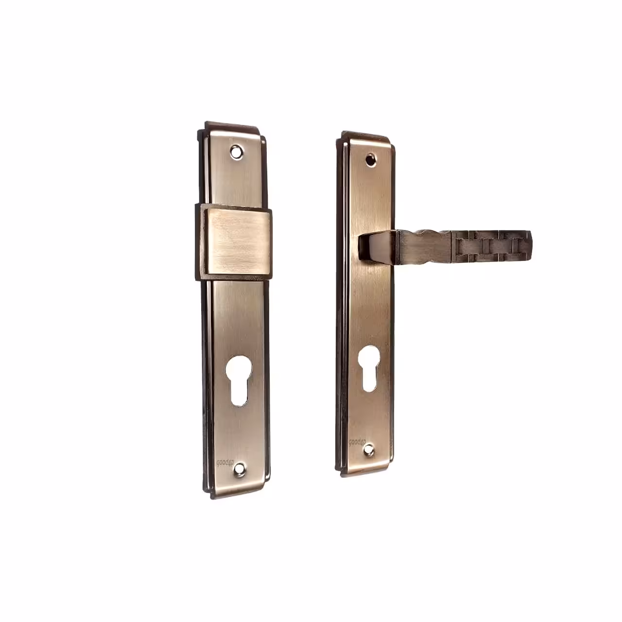 دستگیره پلاک آپارتمانی چپ نسکافه ای نیکو مدل 8000