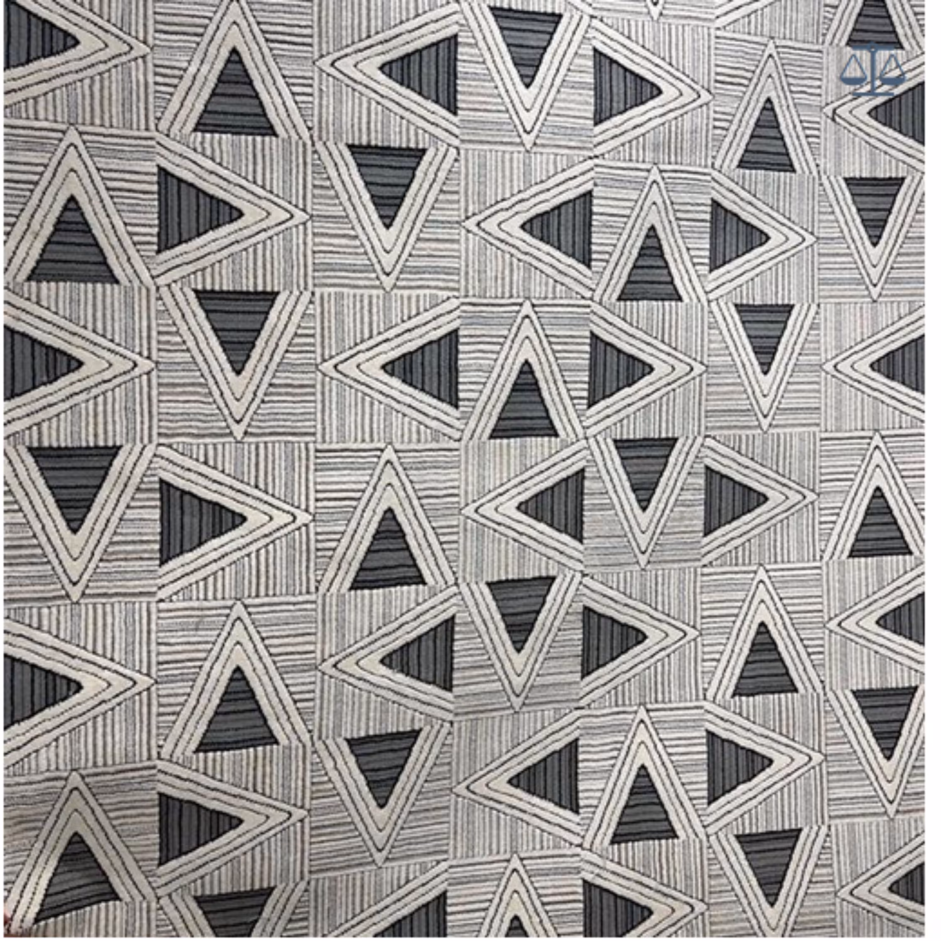 فرش ماشینی چهارمتری  (2.20متر در 1.5متر)طرح  BlueSky کد48