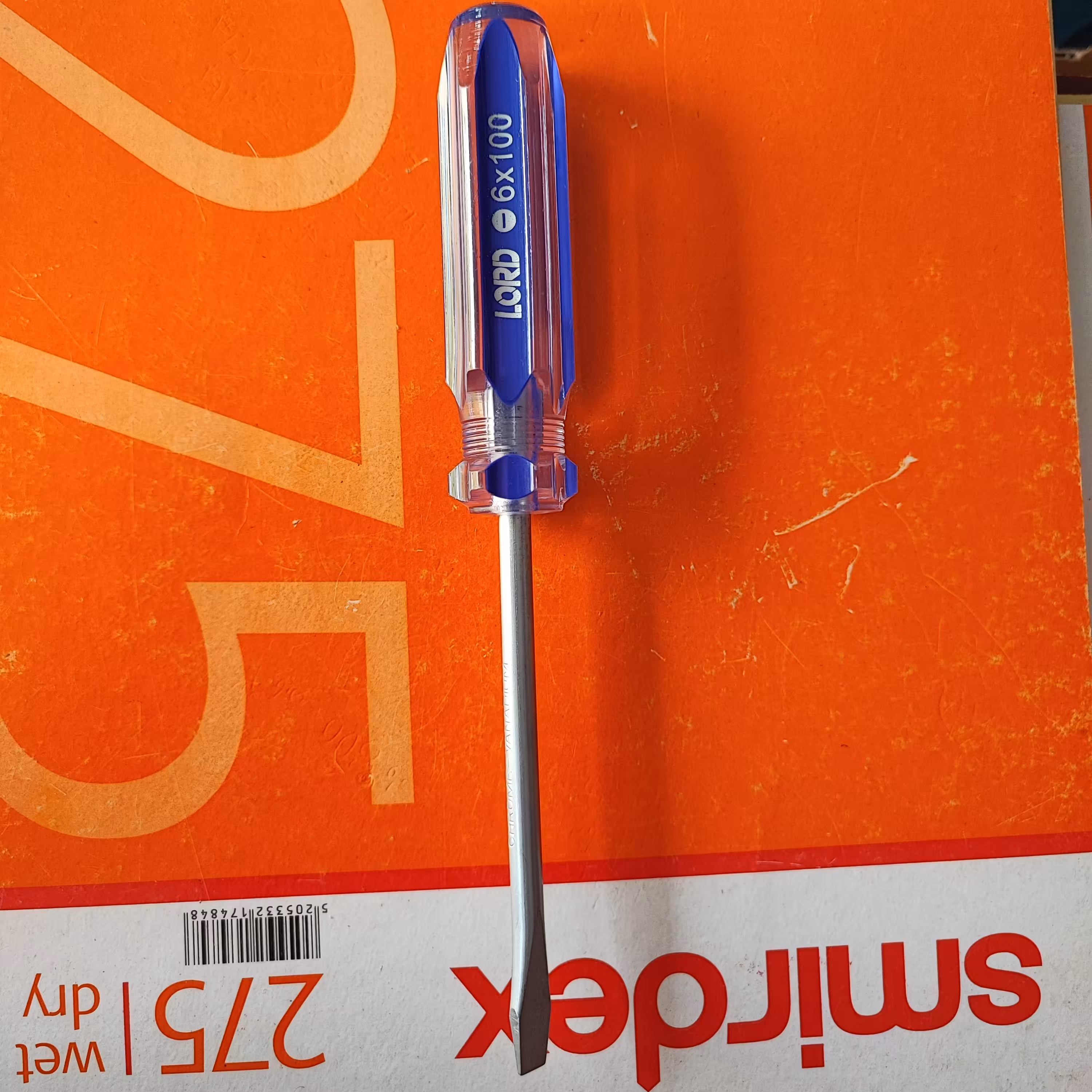 پیچ گوشتی دوسو Lord سایز 6در100