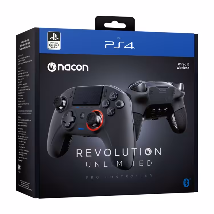 کنترلر مشکی Nacon Revolution Unlimited Pro Black