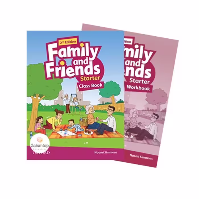 کتاب فمیلی اند فرندز استارتر Family and Friends Starter 2nd