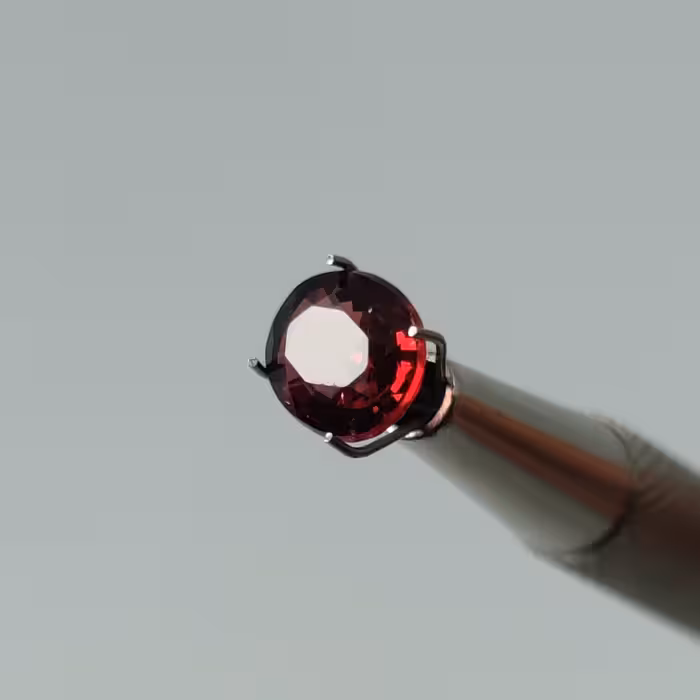 نگین گارنت اسپسارتین معدنی کشور برمه (کلاس جهانی) 