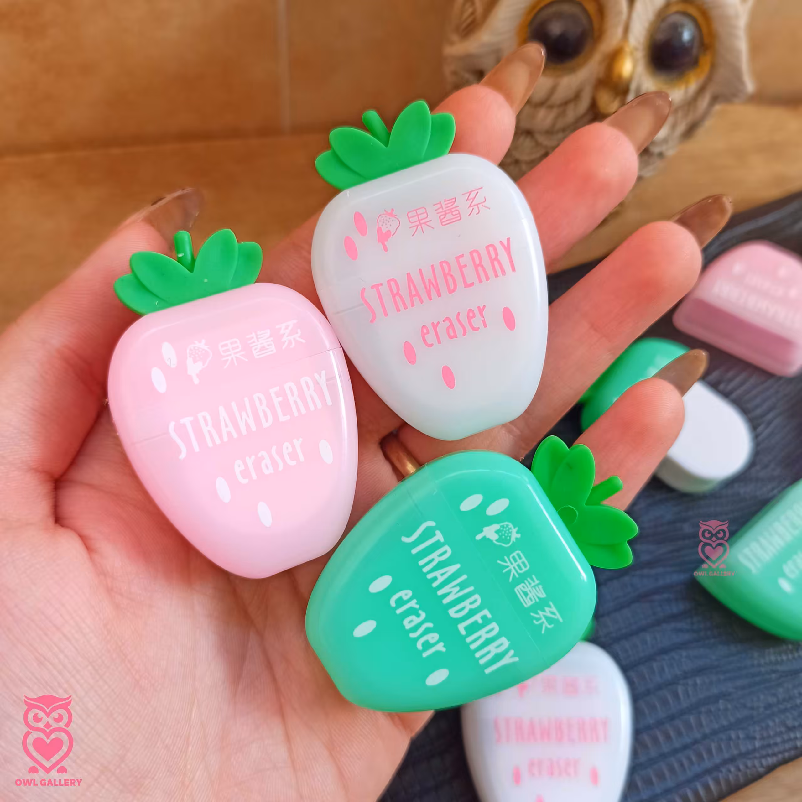 پاکن غلاف دار طرح توت فرنگی برند توچان