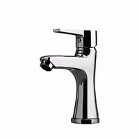 شیر روشویی فیروزه مدل پارمیس رنگ کروم