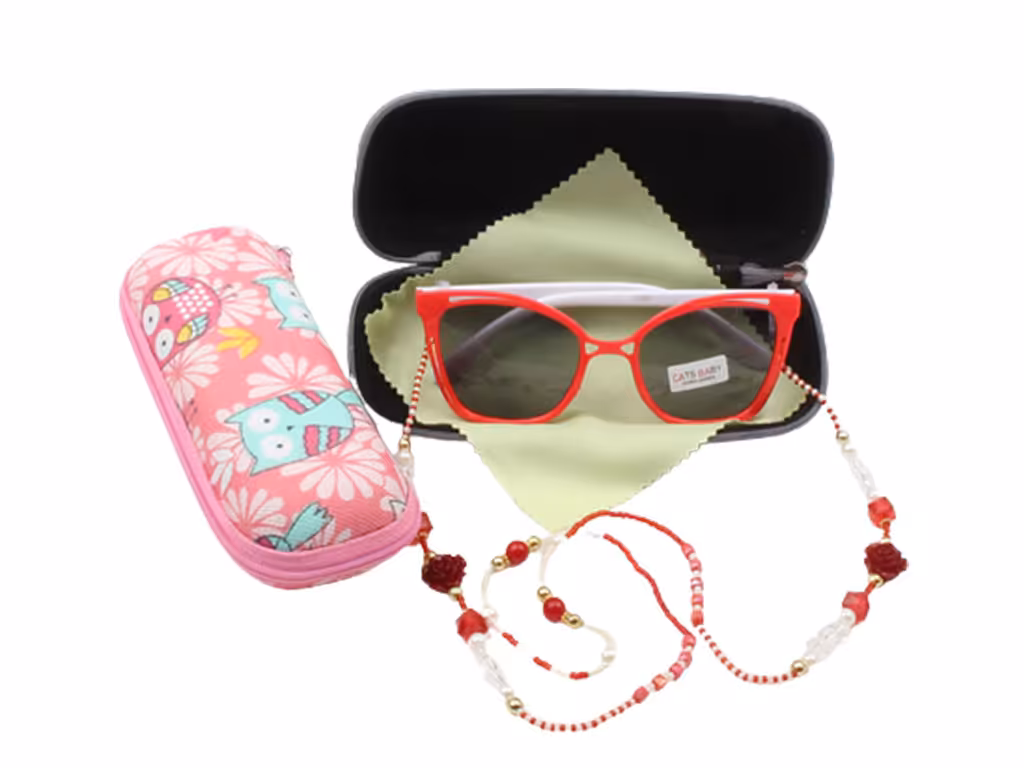 جا عینکی زیپی طرح حیوانات