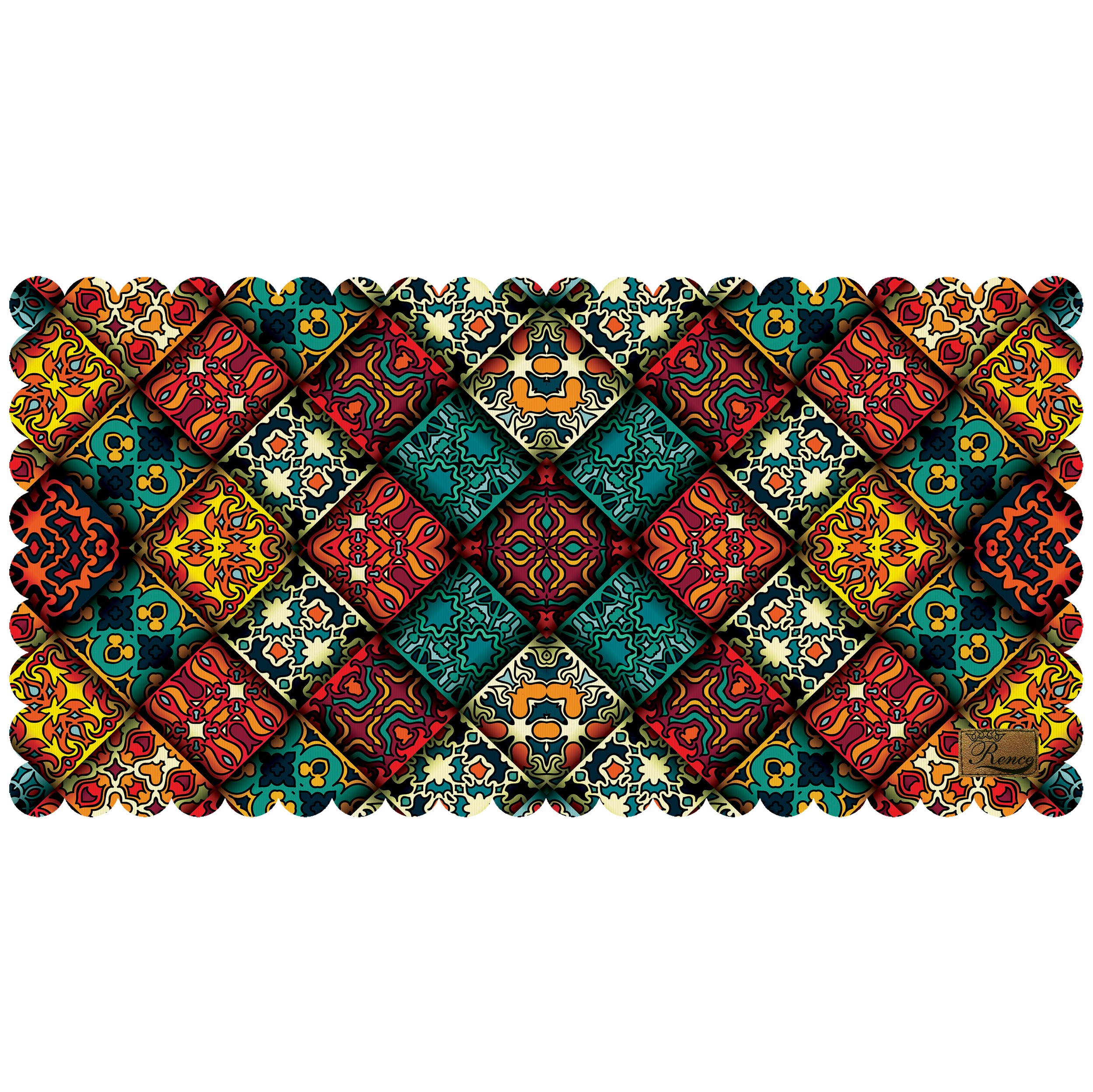 رانر رومیزی مخمل رنس مدل R8-42078 سایز  30x60 سانتی متر