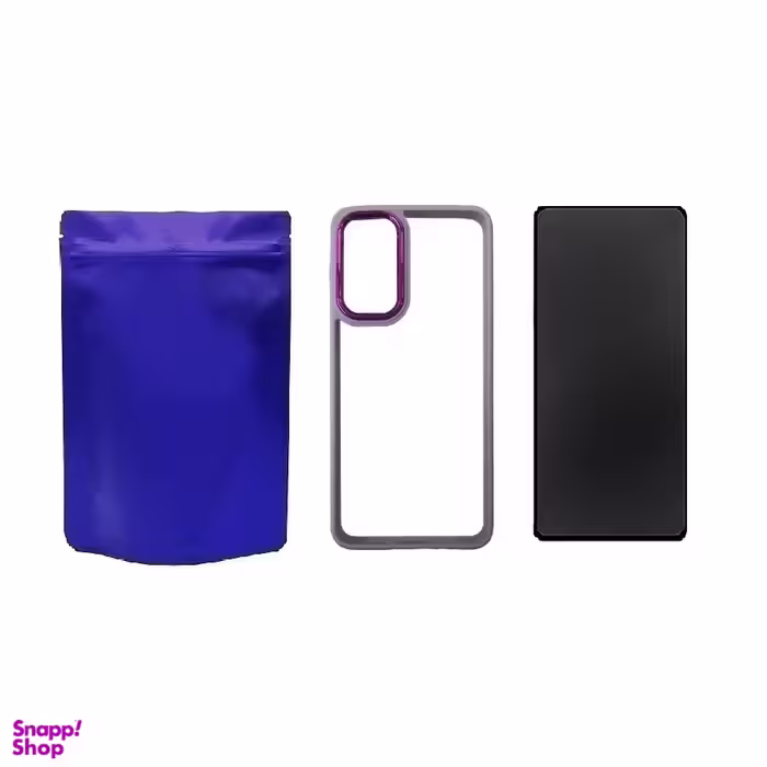کاور موبایل مدل M-B New Skin مناسب سامسونگ Galaxy A15 به همراه محافظ صفحه نمایش Privacy