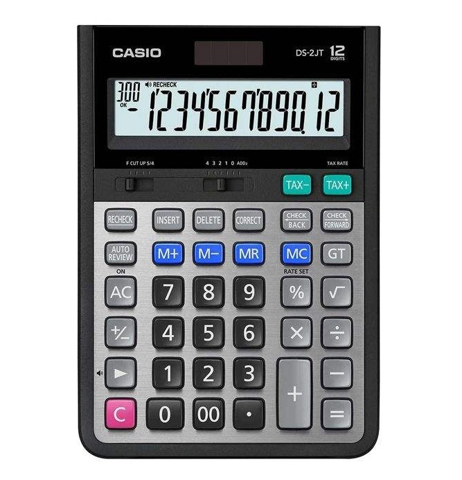 ماشین حساب کاسیو مدل DS-2JT