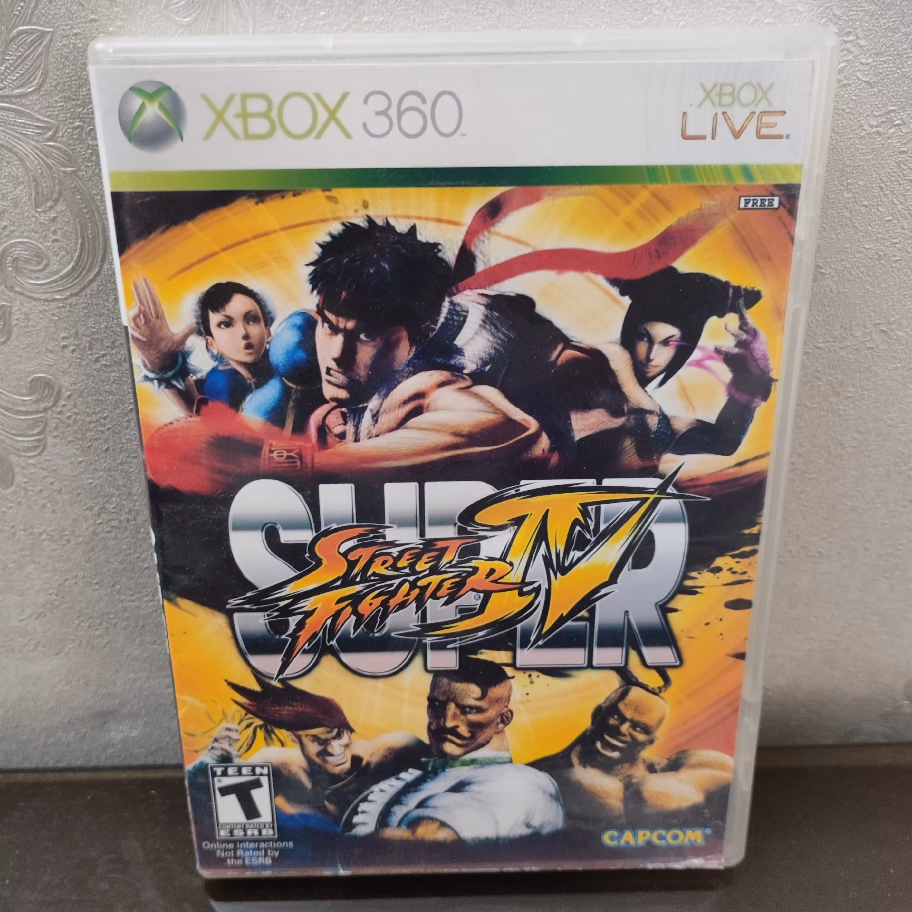 بازی SUPER STREET FIGHTER IV مخصوص XBOX 360(بازی ایکس باکس 360)