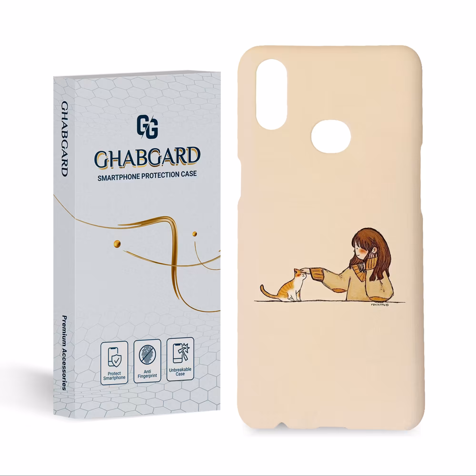 گارد قاب کاور دخترانه مدل g1107 مناسب برای گوشی موبایل سامسونگ a10s 