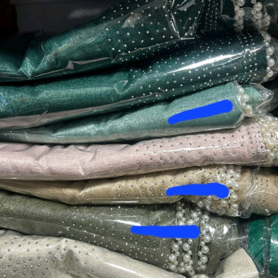 شال کوپرا اصل پارچه ترک با مروارید سفید پرفروش شارژ مجدد