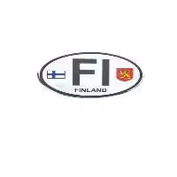 برچسب آرم و نوار شبرنگ چند رنگ ARMA FI FIAL OVAL 125X85 MM Space