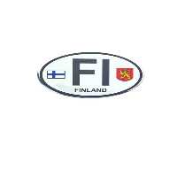 برچسب آرم و نوار شبرنگ چند رنگ ARMA FI FIAL OVAL 125X85 MM Space